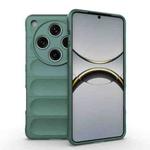 For OPPO Find X8 Pro 5G Magic Shield TPU + Flannel Phone Case(Dark Green)