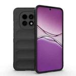 For OPPO F29 5G Global Magic Shield TPU + Flannel Phone Case(Black)