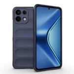 For OPPO K13 5G Magic Shield TPU + Flannel Phone Case(Dark Blue)
