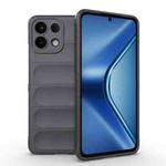 For OPPO K13 5G Magic Shield TPU + Flannel Phone Case(Dark Grey)