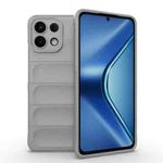 For OPPO K13 5G Magic Shield TPU + Flannel Phone Case(Grey)