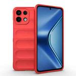 For OPPO K13 5G Magic Shield TPU + Flannel Phone Case(Red)
