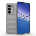 For OPPO A5 5G Global / K13x 5G Global Magic Shield TPU + Flannel Phone Case(Grey)