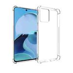 For Motorola Moto G14 4G Shockproof Non-slip Waterproof Thickening TPU Phone Case(Transparent)