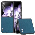 For Xiaomi Mix Flip ABEEL Genuine Leather Litchi Texture Phone Case(Blue)