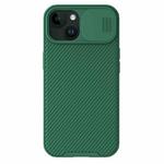 For iPhone 15 NILLKIN CamShield Pro Magnetic Magsafe Phone Case(Green)