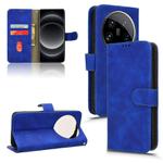 For Xiaomi 14 Ultra Skin Feel Magnetic Flip Leather Phone Case(Blue)