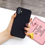 For iPhone 11 Pro Magic Cube Frosted Silicone Shockproof Full Coverage Protective Case(Black)