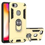 For vivo Y83 2 in 1 Armour Series PC + TPU Protective Case with Ring Holder(Gold)