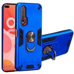 For Huawei nova 6 2 in 1 Armour Series PC + TPU Protective Case with Ring Holder(Dark Blue)