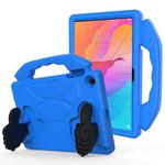 For Honor Pad X8 10.1 Thumb Bracket EVA Shockproof Tablet Case(Blue)