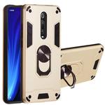 For Xiaomi Redmi K20 2 in 1 Armour Series PC + TPU Protective Case with Ring Holder(Gold)