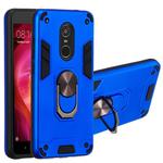 For Xiaomi Redmi Note 4 / Note 4X / Redmi 4(India) 2 in 1 Armour Series PC + TPU Protective Case with Ring Holder(Dark Blue)