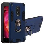 For Xiaomi Redmi Note 4 / Note 4X / Redmi 4(India) 2 in 1 Armour Series PC + TPU Protective Case with Ring Holder(Royal Blue)