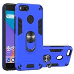 For Xiaomi Mi 5X / A1 / X1 2 in 1 Armour Series PC + TPU Protective Case with Ring Holder(Dark Blue)