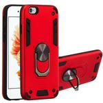 For iPhone 6 / 6s 2 in 1 Armour Series PC + TPU Protective Case with Ring Holder(Red)