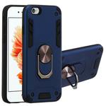 For iPhone 6 / 6s 2 in 1 Armour Series PC + TPU Protective Case with Ring Holder(Royal Blue)