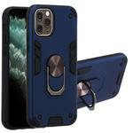 For iPhone 11 Pro 2 in 1 Armour Series PC + TPU Protective Case with Ring Holder(Royal Blue)