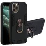 For iPhone 11 Pro 2 in 1 Armour Series PC + TPU Protective Case with Ring Holder(Black)