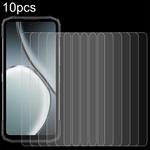 For DOOGEE Blade10 Max 10pcs 0.26mm 9H 2.5D Tempered Glass Film