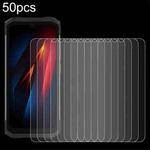 For DOOGEE S Punk 50pcs 0.26mm 9H 2.5D Tempered Glass Film