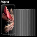 For DOOGEE Blade10 Pro 50pcs 0.26mm 9H 2.5D Tempered Glass Film