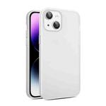 For iPhone 15 Eagle Eye CD Texture Lens Skin Feel Matte Phone Case(Matte White)