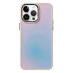 For iPhone 14 Pro Max Gradient Laser TPU Phone Case(White)