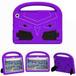 For Amazon Kindle Fire Max 11 2023 Sparrow Style Shockproof Kickstand EVA Tablet Case(Purple)