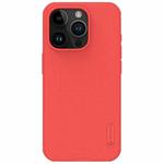 For iPhone 15 Pro NILLKIN Frosted Shield Pro PC + TPU Phone Case(Red)