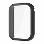 For Xiaomi Mi Band 8 Pro PC + Tempered Film Integrated Watch Protective Case(Black)