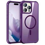 For iPhone 15 Pro Max MagSafe Magnetic Phone Case(Purple)