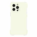 For iPhone 15 Pro Four-corner Shockproof TPU Phone Case(White)