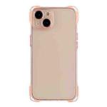 For iPhone 14 Four-corner Shockproof TPU Phone Case(Pink)