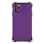 For iPhone 11 Pro Max Four-corner Shockproof TPU Phone Case(Purple)