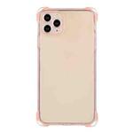 For iPhone 11 Pro Max Four-corner Shockproof TPU Phone Case(Pink)