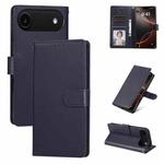 For iPhone 17 Air 3-Card Slots Multifunctional Leather Phone Case(Blue)