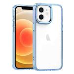 For iPhone 12 / 12 Pro High Translucency Acrylic Phone Case(Blue)