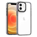 For iPhone 12 / 12 Pro High Translucency Acrylic Phone Case(Black)