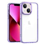 For iPhone 14 / 13 High Translucency Acrylic Phone Case(Purple)