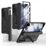 For Samsung Galaxy Z Fold5 GKK Integrated Folding Battle Shell PC Phone Case with Pen Box(Black)