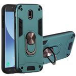 For Samsung Galaxy J5 Pro / J530 2 in 1 Armour Series PC + TPU Protective Case with Ring Holder(Green)