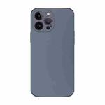 For iPhone 15 Pro Max Electroplating AG Frosted Phone Case(Grey)