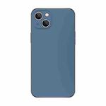 For iPhone 15 Plus Electroplating AG Frosted Phone Case(Sea Blue)