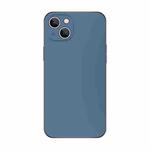 For iPhone 15 Electroplating AG Frosted Phone Case(Sea Blue)