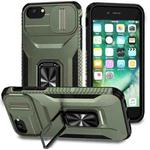 For iPhone 7 Sliding Camshield Holder Phone Case(Alpine Green)