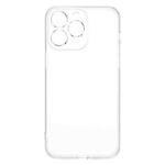 For iPhone 15 Pro TOTU PC-01 Soft Series Precision Lens Holes Phone Case(Transparent)