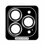 For iPhone 15 Pro TOTU PG-1 Golden Shield Series Metal Frame Lens Protector(Sliver)