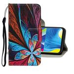 For Samsung Galaxy A21s Colored Drawing Pattern Horizontal Flip Leather Case with Holder & Card Slots & Wallet(Oil Painting)
