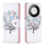 For Huawei Mate 60 Pro/Mate 60 Pro+ Colored Drawing Pattern Leather Phone Case(Tree)